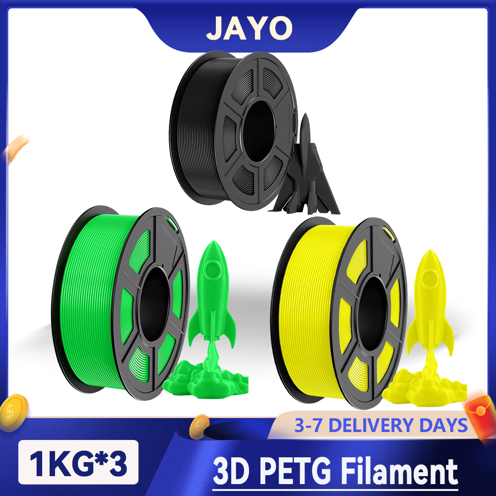 3D Printing Fdm - JAYO 3Rolls 3D PETG Filament 1.75mm