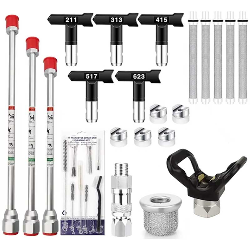 Nozzle Cleaning Kit - 17 Pcs Airless Paint Sprayer Gun