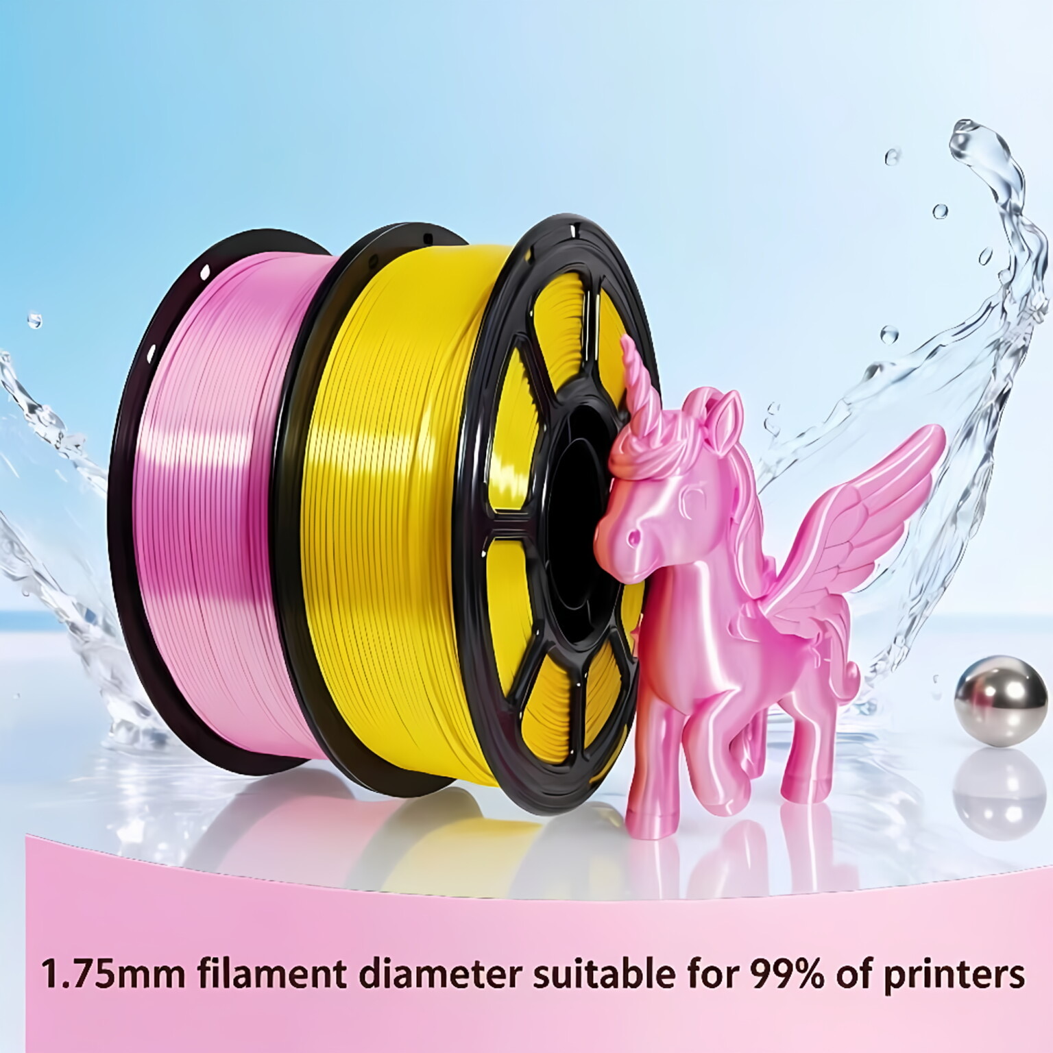3D Printing Ender - Wholesale 1KG Silk PLA Filament 1.75mm