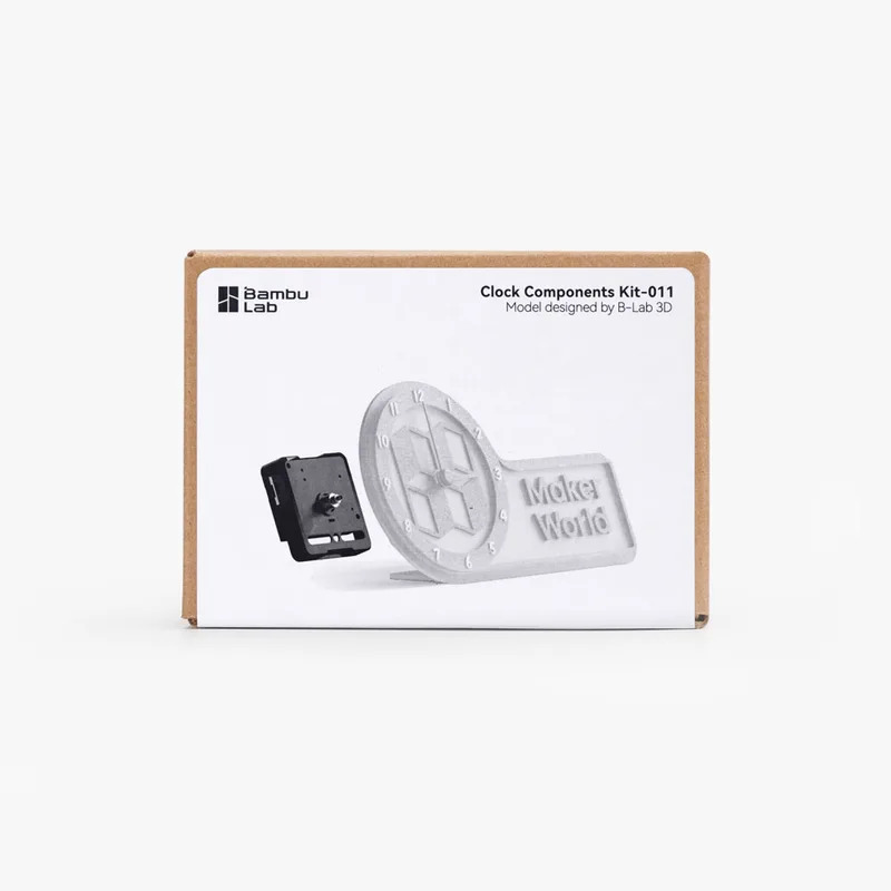 3D Printing Design Software - For Bamboo Lab Clock Components Kit