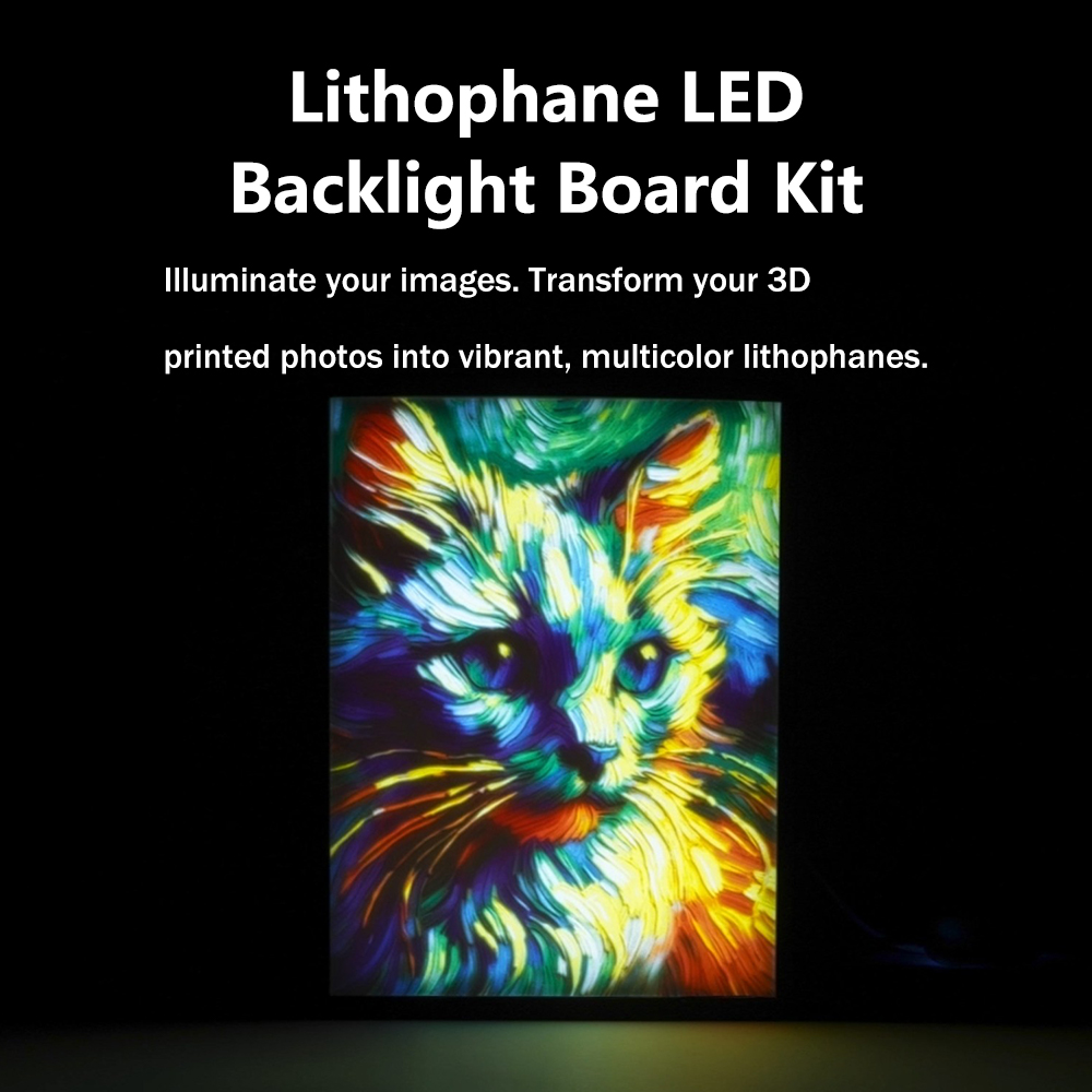 KC010 Lithophane CMYK PLAFilam - 3D Printing Fdm ulasan dan harga