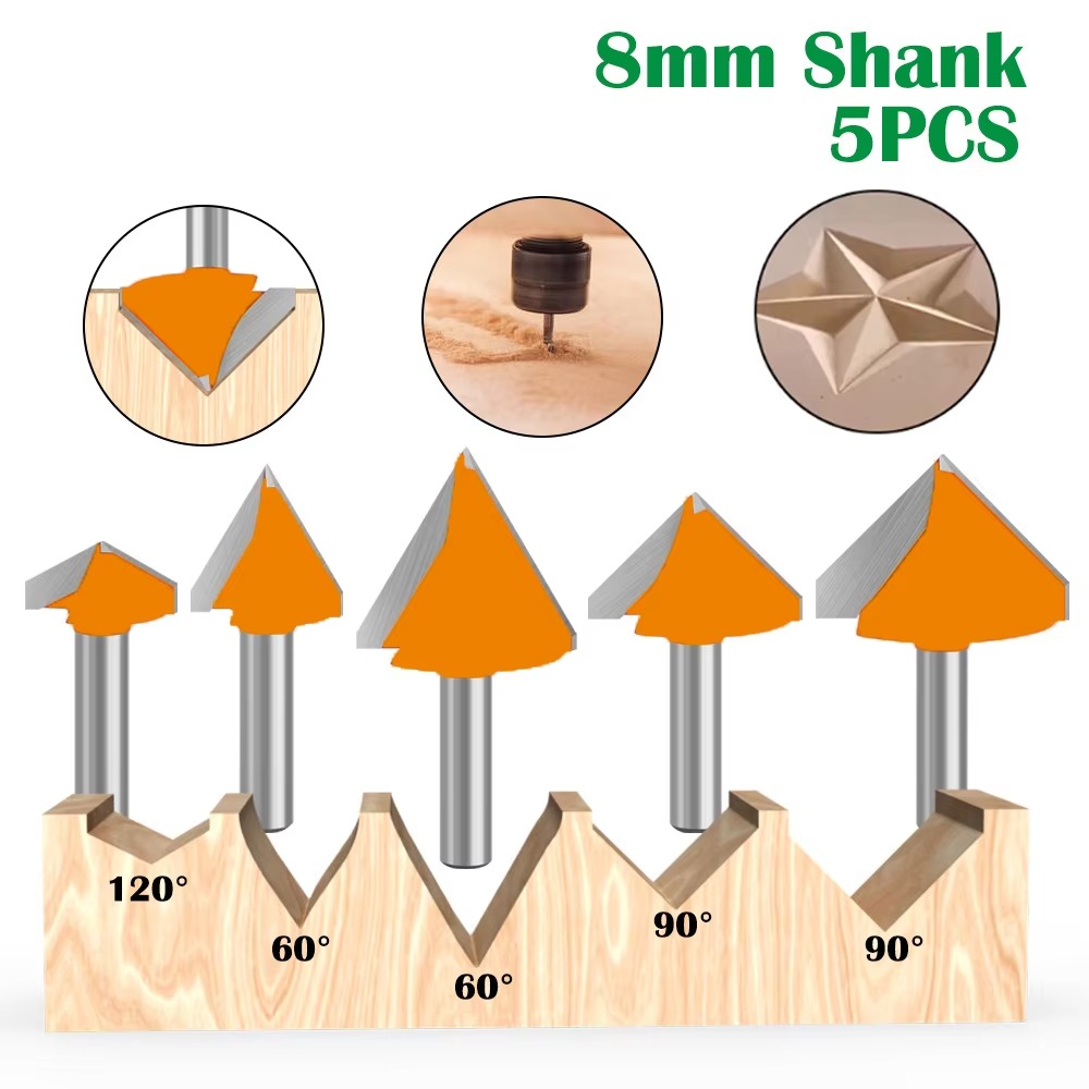 1PC 8MM Shank Milling Cutter W - 3D Printing Online ulasan dan harga