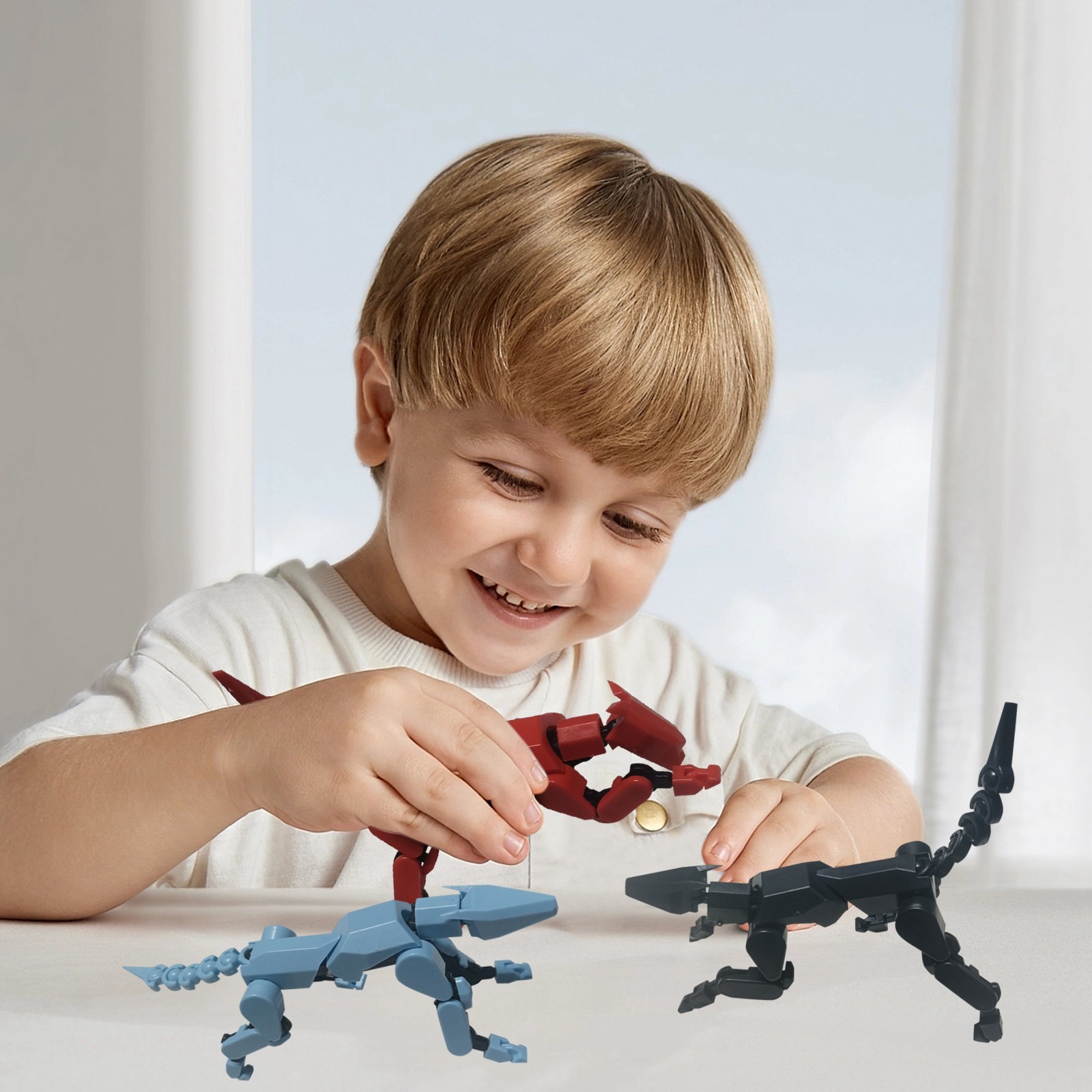 Multi-jointed Movable Robot 3. - 3D Printing For Dummies ulasan dan harga
