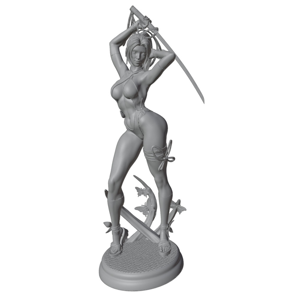 1/24 Female 	Warrior Resin Mod - 3D Printing For Dummies ulasan dan harga