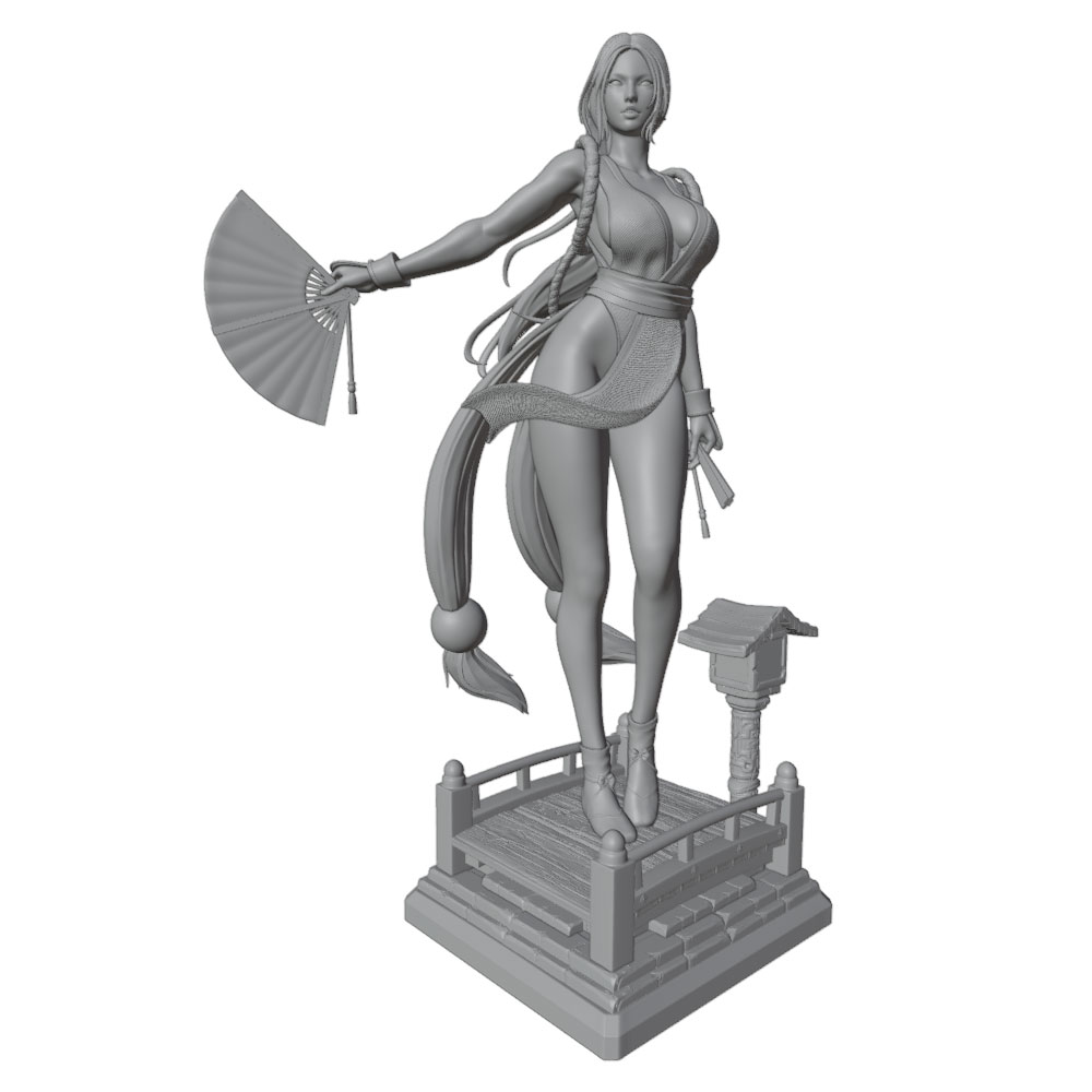 1/24 Sexy Long-Haired Girl Min - 3D Printing For Dummies ulasan dan harga