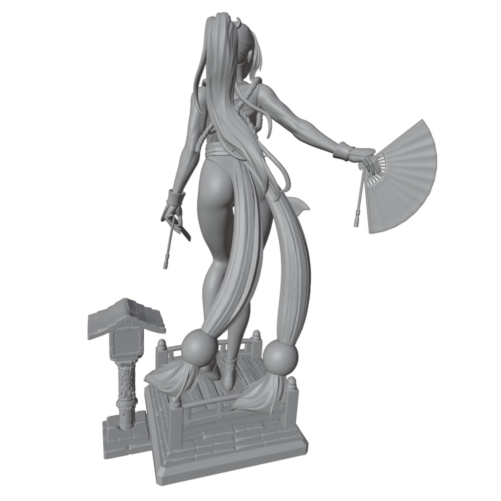 1/24 Sexy Long-Haired Girl Min - 3D Printing For Dummies ulasan dan harga