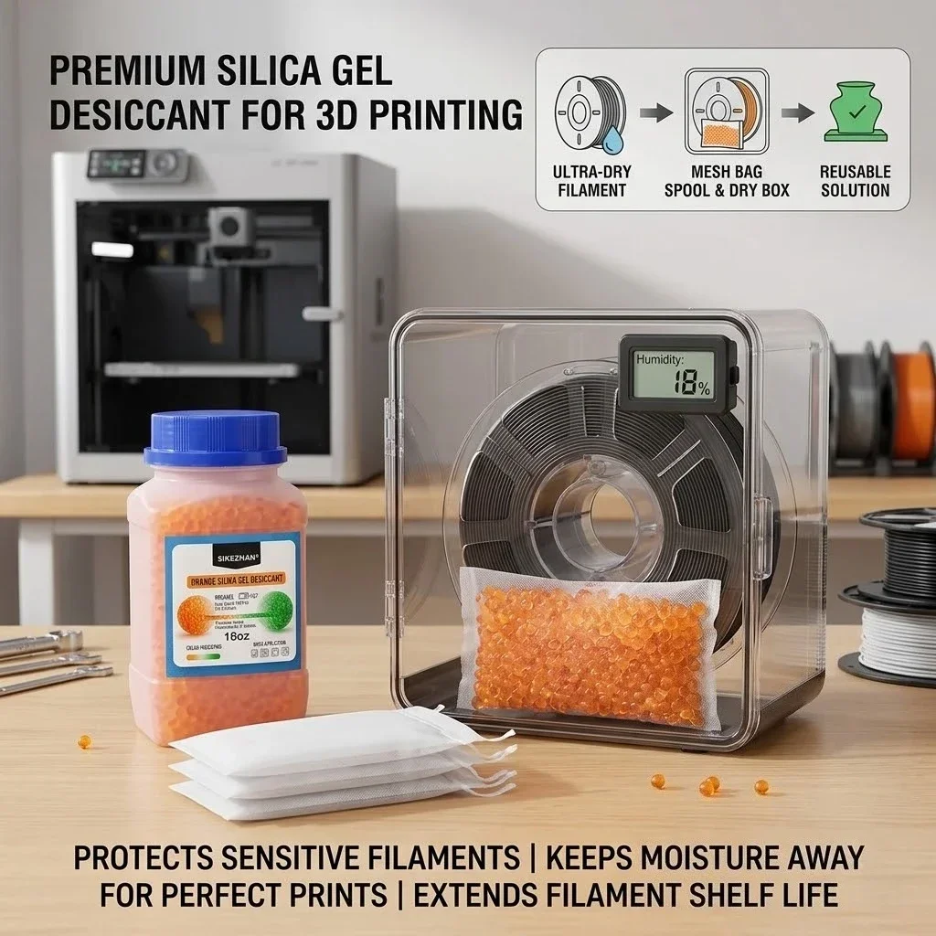 3D Printer Filament Desiccant  - 3D Printing Deck Box ulasan dan harga