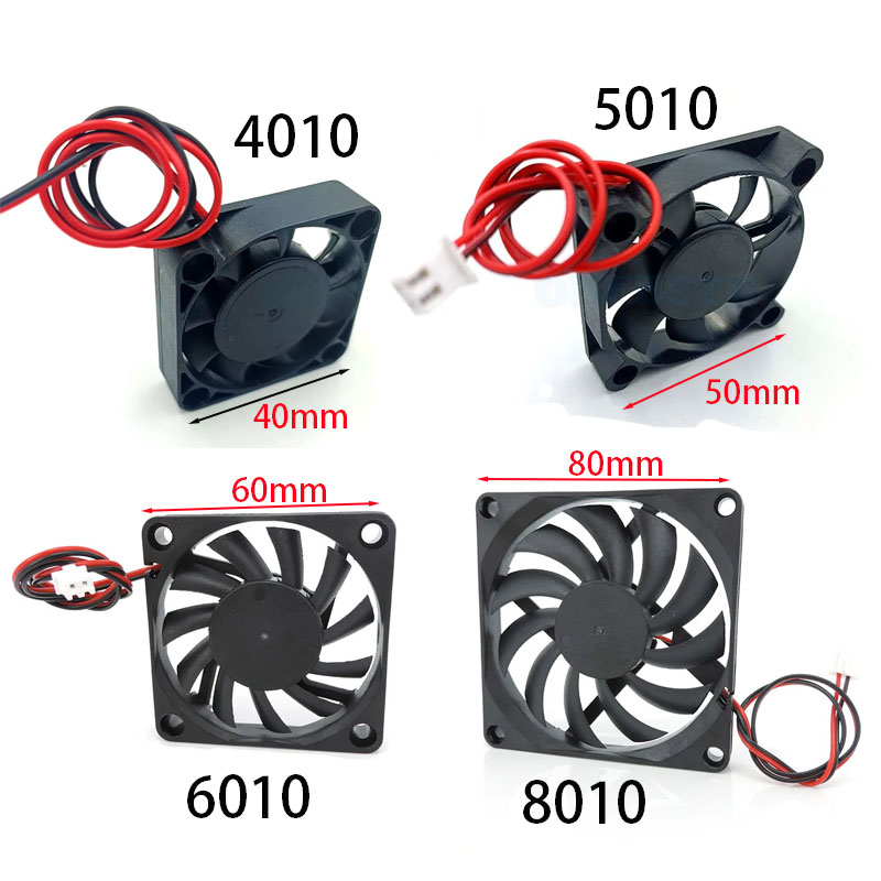 5V 12V 24V Cooling Fan 4010 50 - 3D Printer Extruder ulasan dan harga