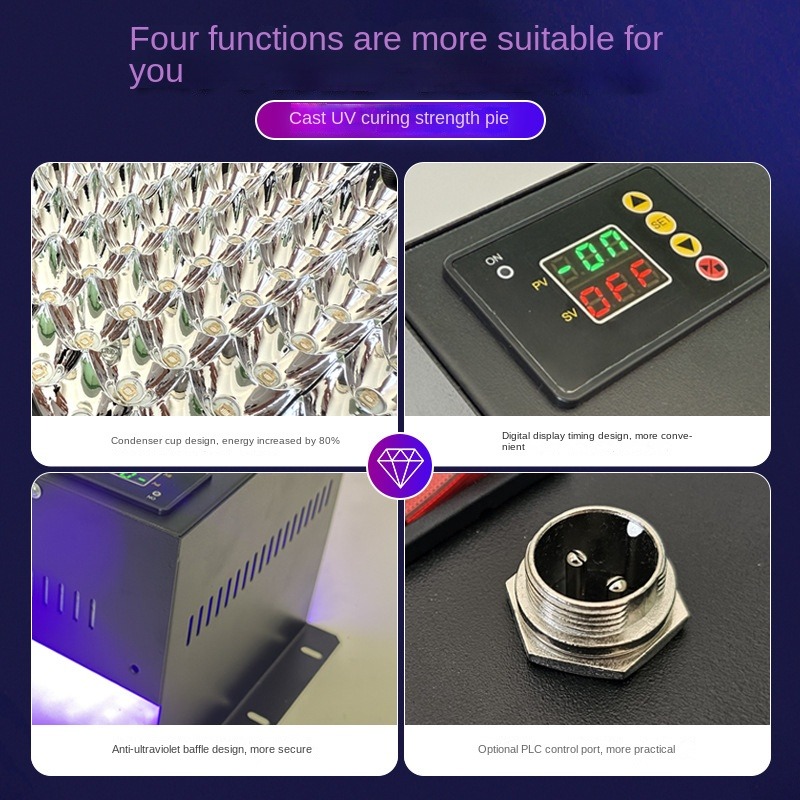 3600W 405nm UV LED Ultraviolet - 3D Printing Uv Resin ulasan dan harga