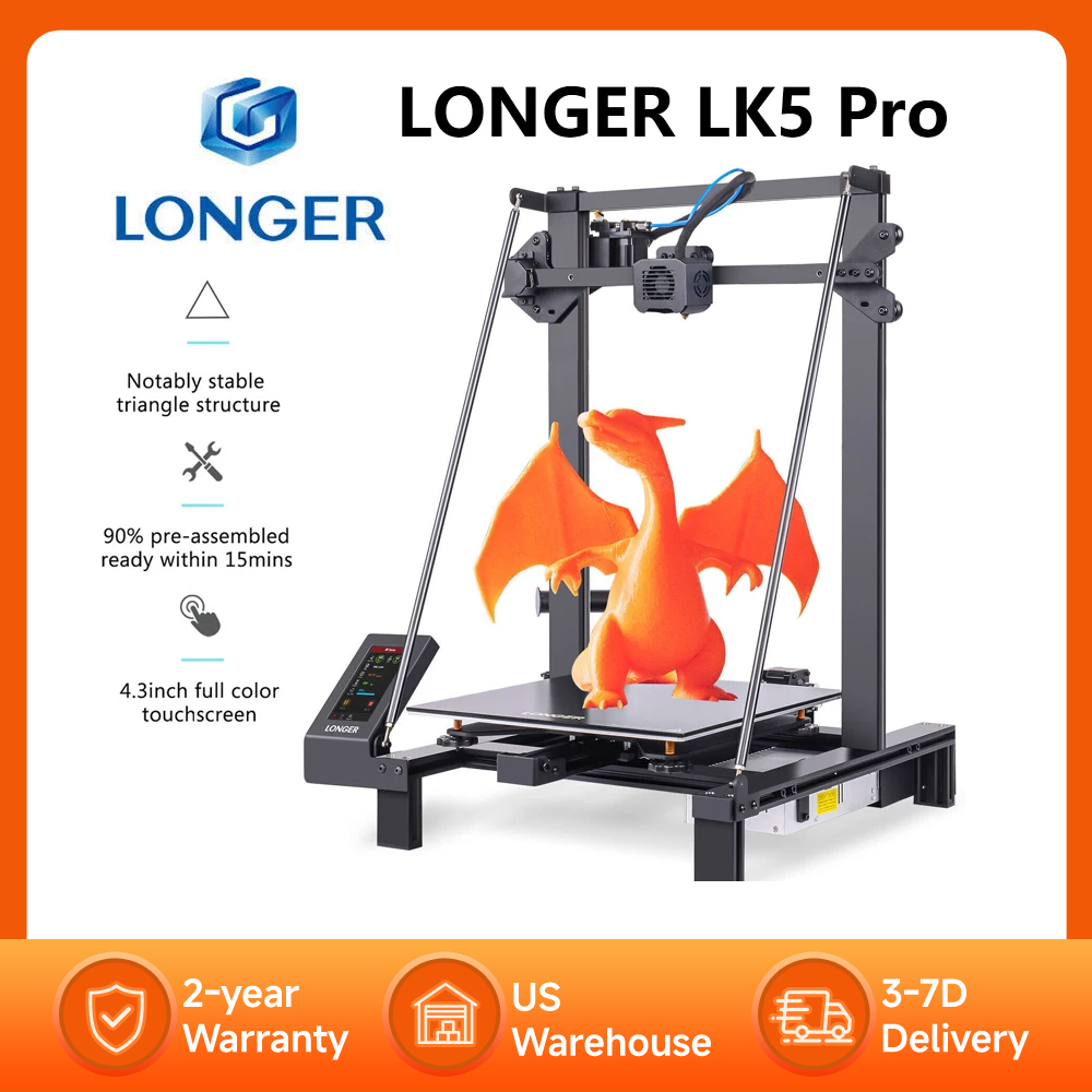 LONGER LK5 Pro 3D Printer 90%  - 3D Printing Design Software ulasan dan harga