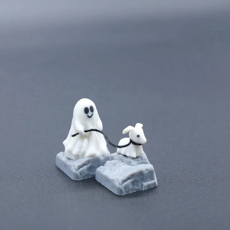 Ghost Puppy Resin Keycap Custo - 3D Printing App ulasan dan harga