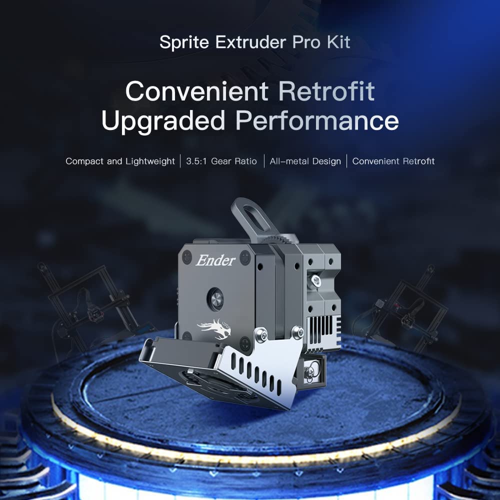 CREALITY Sprite Extruder Pro K - 3D Printing Ender ulasan dan harga