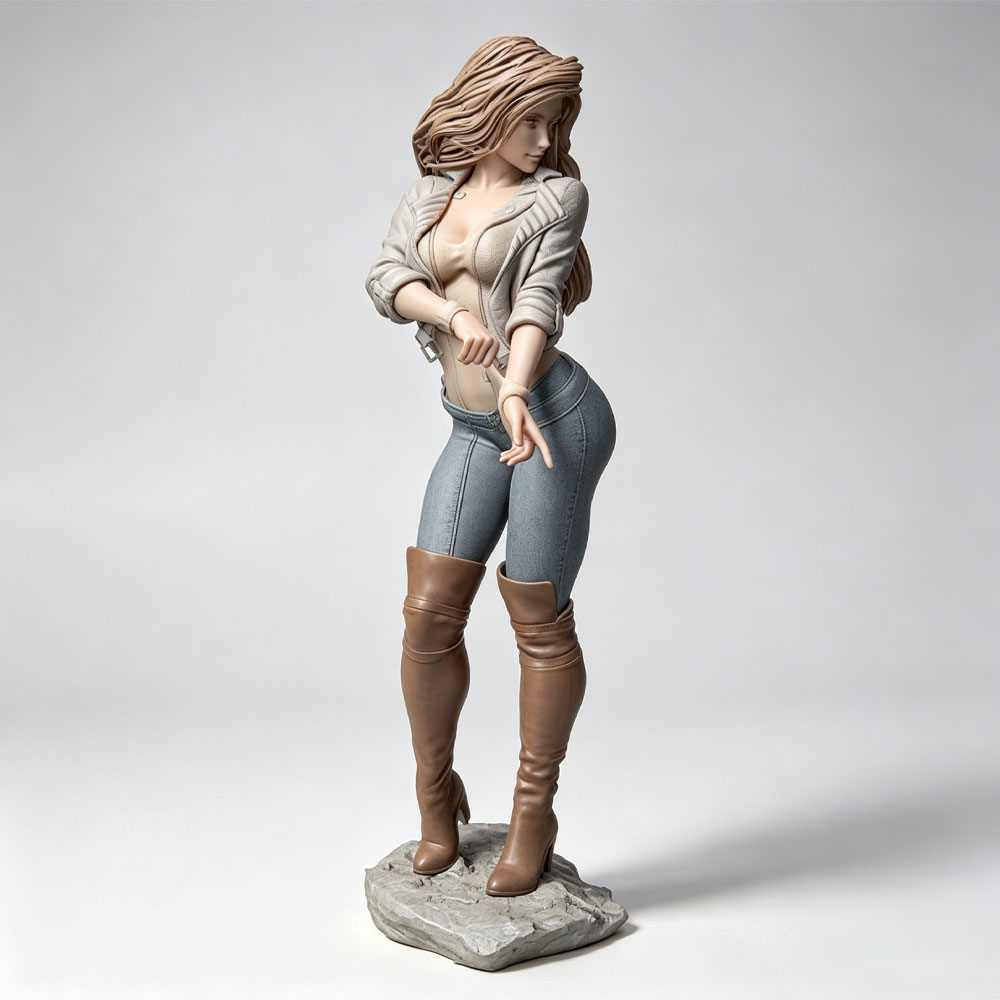 1/24 Realistic fashionable fem - 3D Printing For Dummies ulasan dan harga