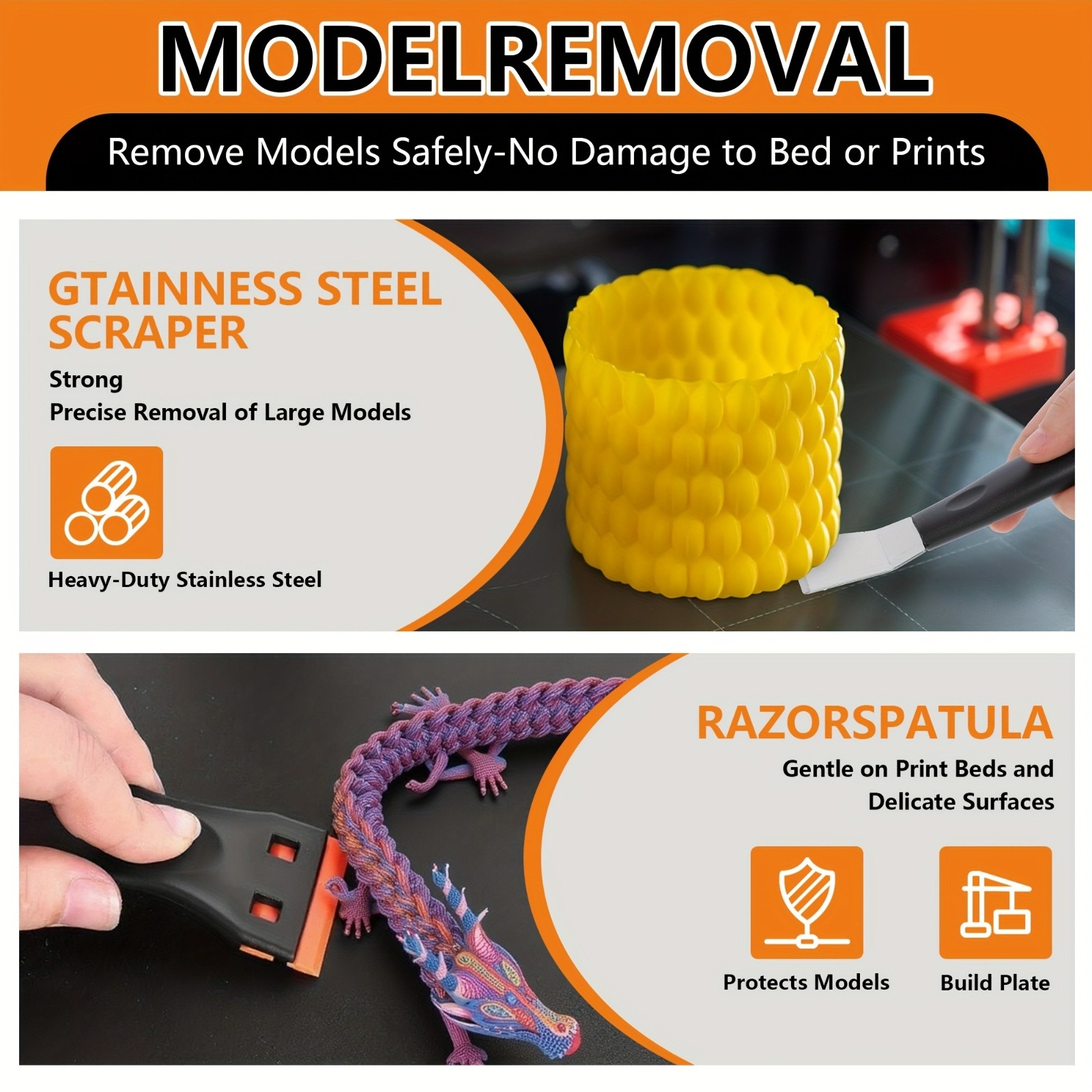 3D Printer Tools Kit, 33pcs 3D - 3D Printing Fdm ulasan dan harga
