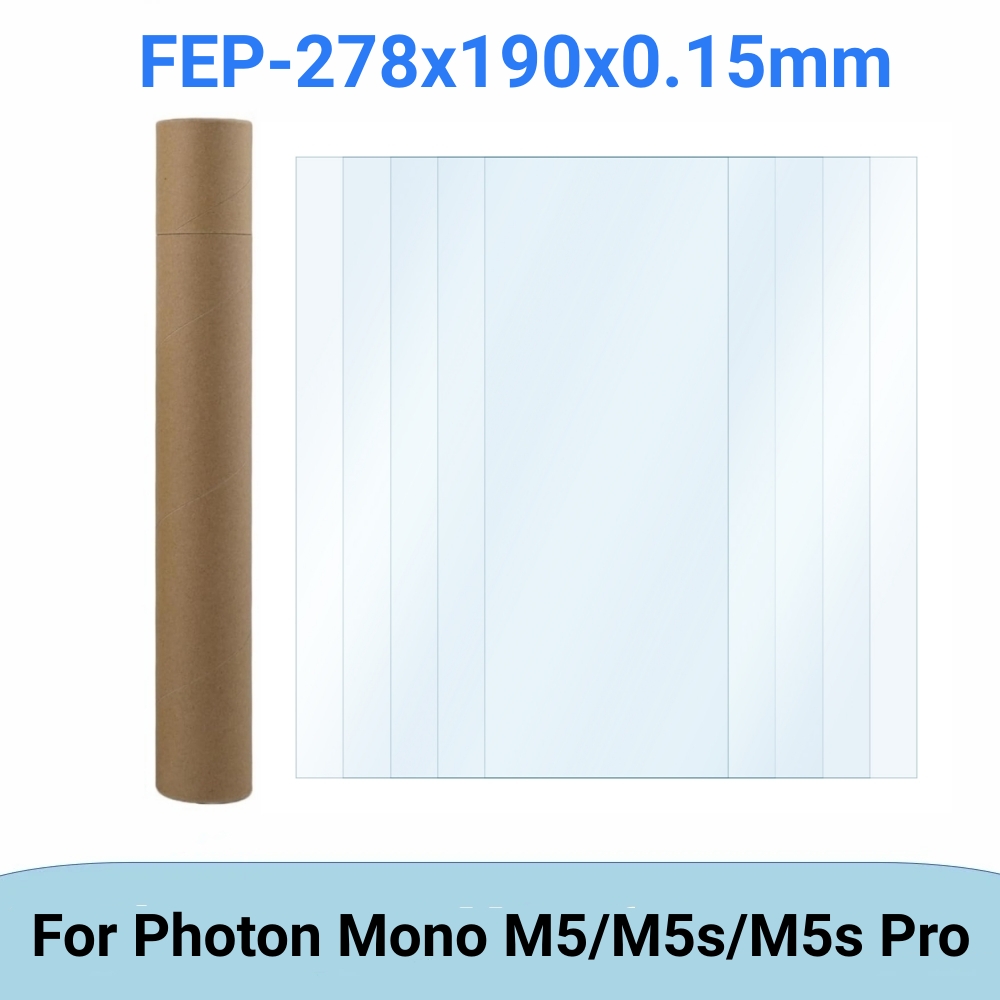 5 Pcs FEP Film 10.1 Inch 278*1 - 3D Printing Uv Resin ulasan dan harga