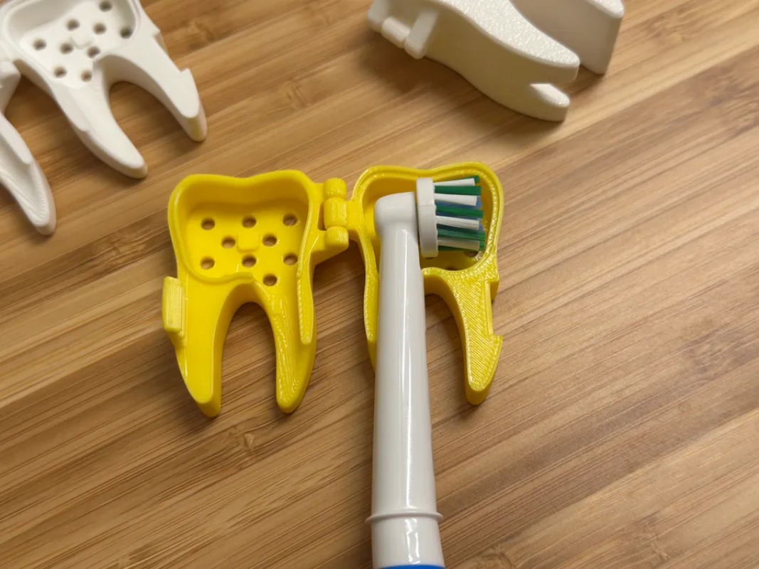 3D Printed Cute Tooth Shaped P - 3D Printing Tooth ulasan dan harga