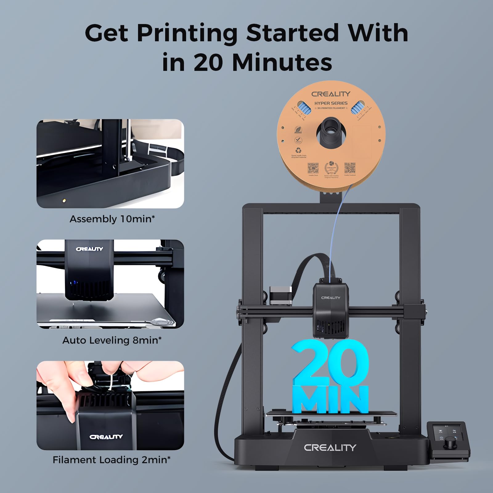 CREALITY Ender-3 V3 SE 3D Prin - 3D Printing Online ulasan dan harga