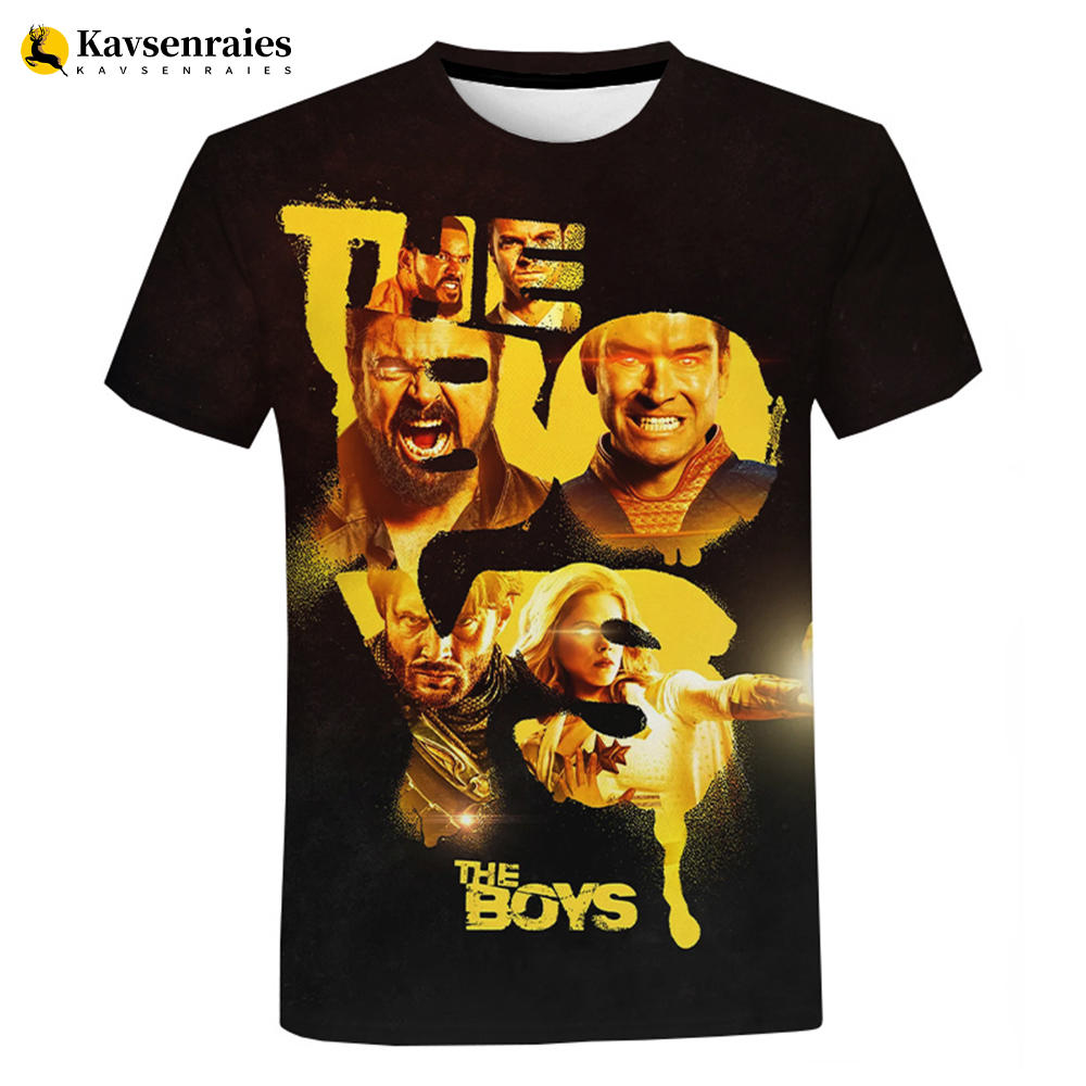 TV Series The Boys 3D T Shirt  - 3D Printing Online ulasan dan harga