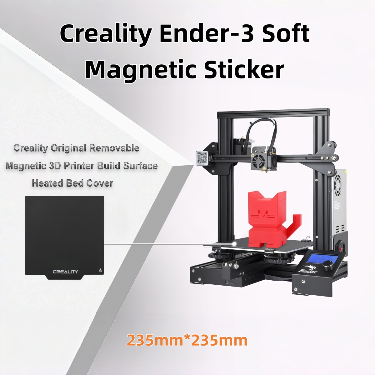 Creality Ender-3 Soft Magnetic - 3D Printing Ender ulasan dan harga