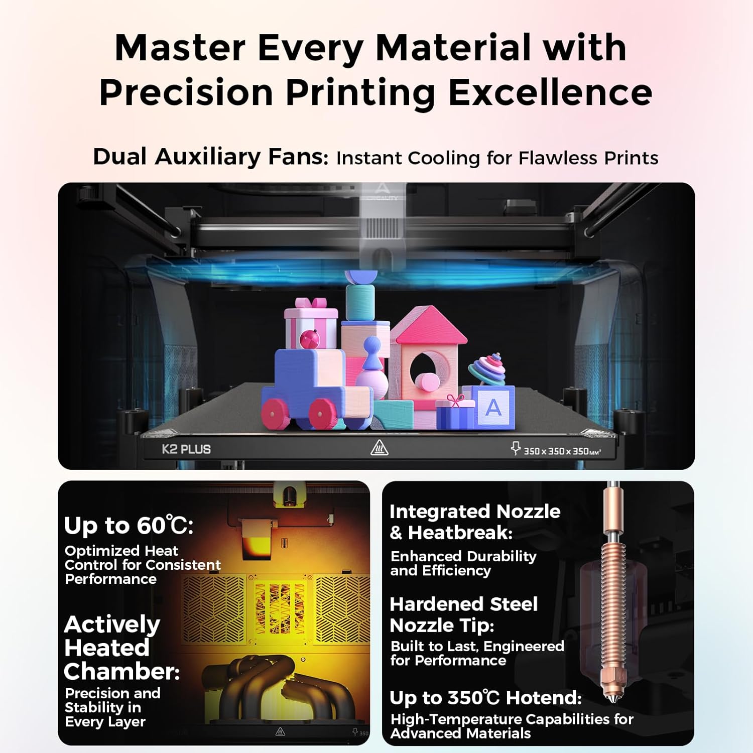 ​​Creality K2 PLUS Combo 3D Pr - 3D Printing Design Software ulasan dan harga