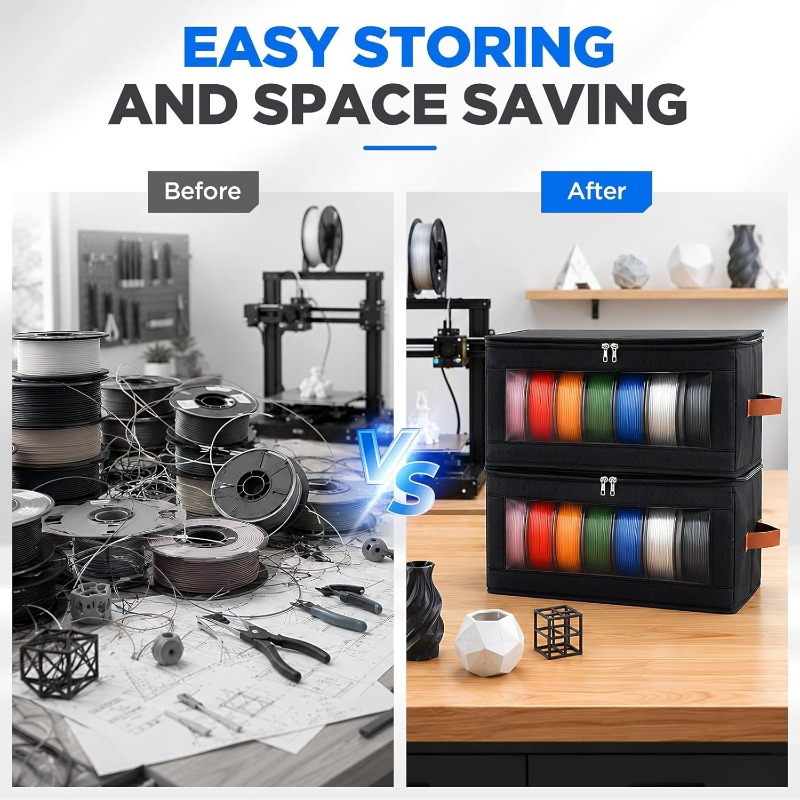 3D Printer Filament Storage Co - 3D Printing Deck Box ulasan dan harga