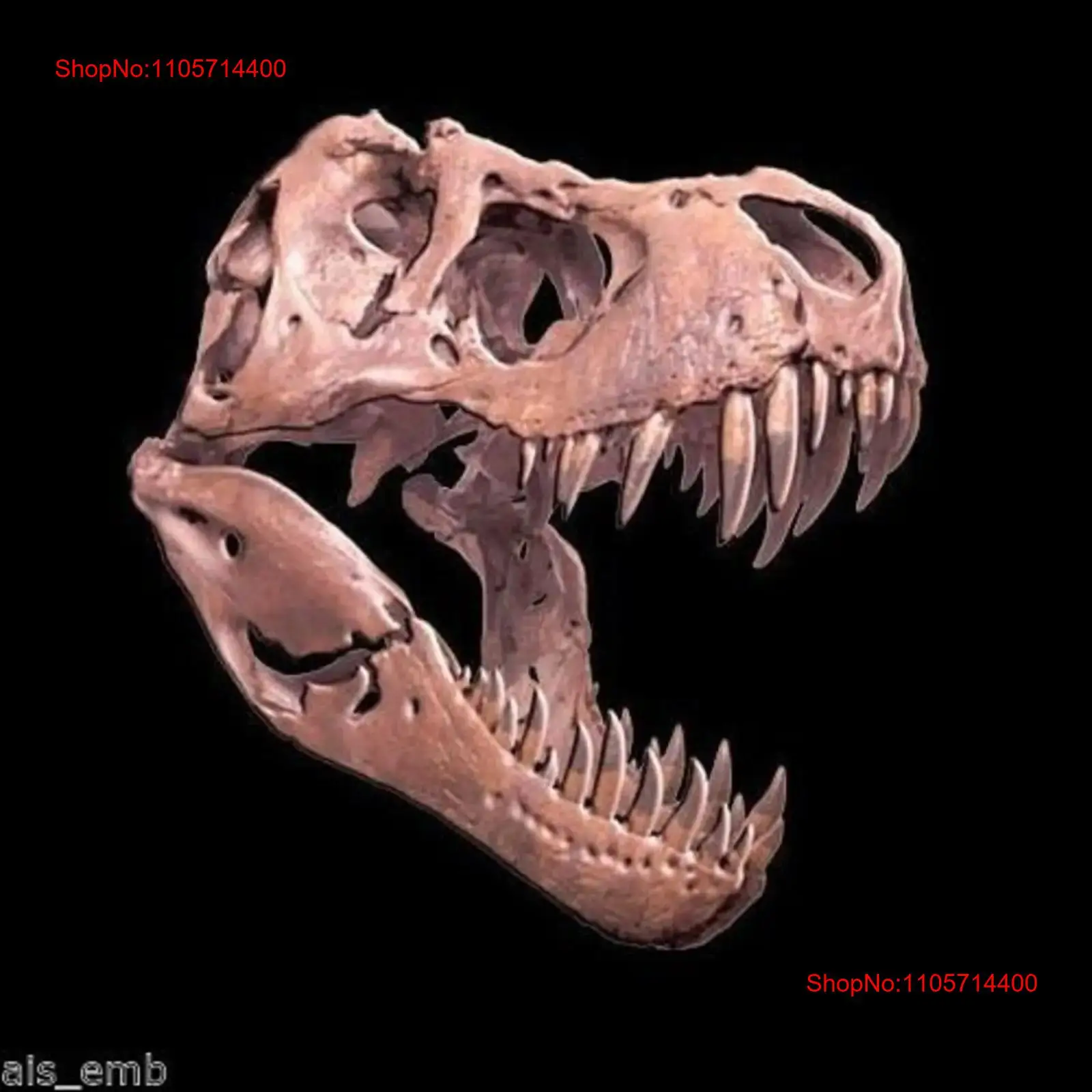 T Rex Dinosaur Shirt Skull 3D  - 3D Printing Requests ulasan dan harga