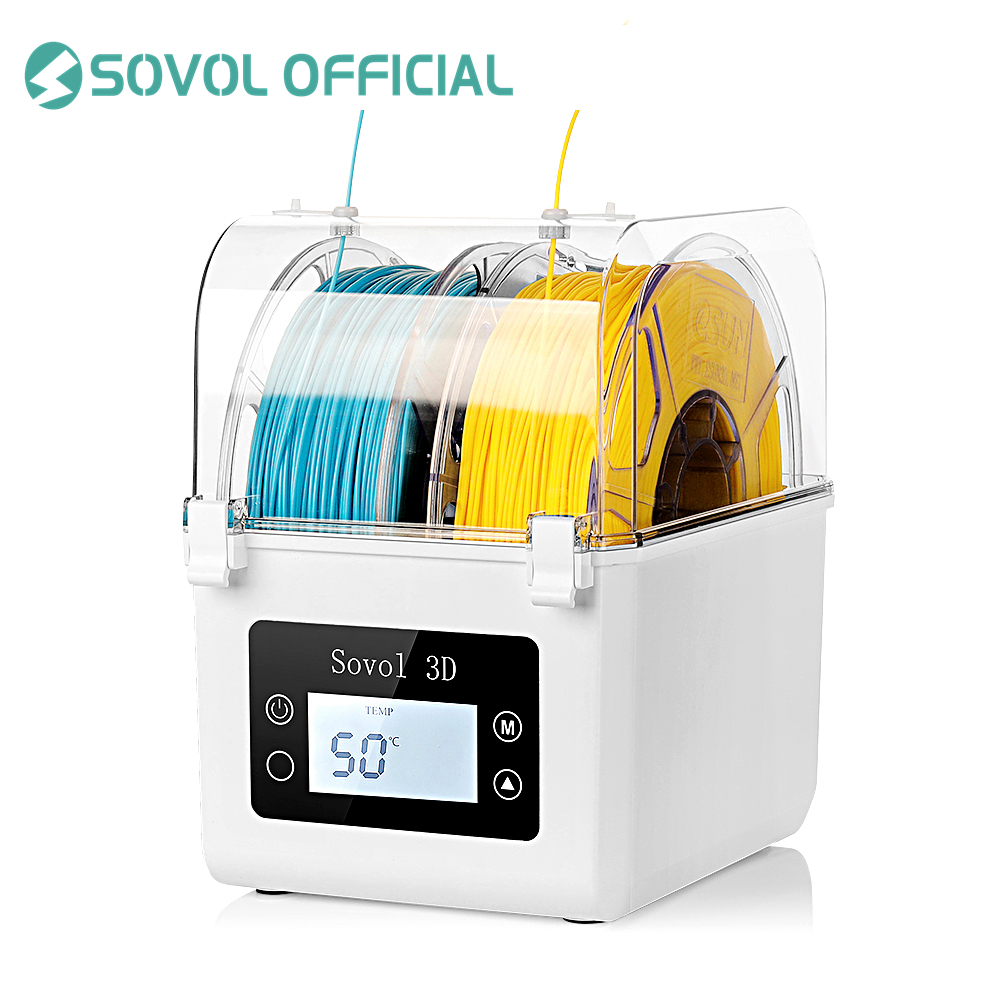 Sovol 2 Rolls Filament Dehydra - 3D Printing Deck Box ulasan dan harga