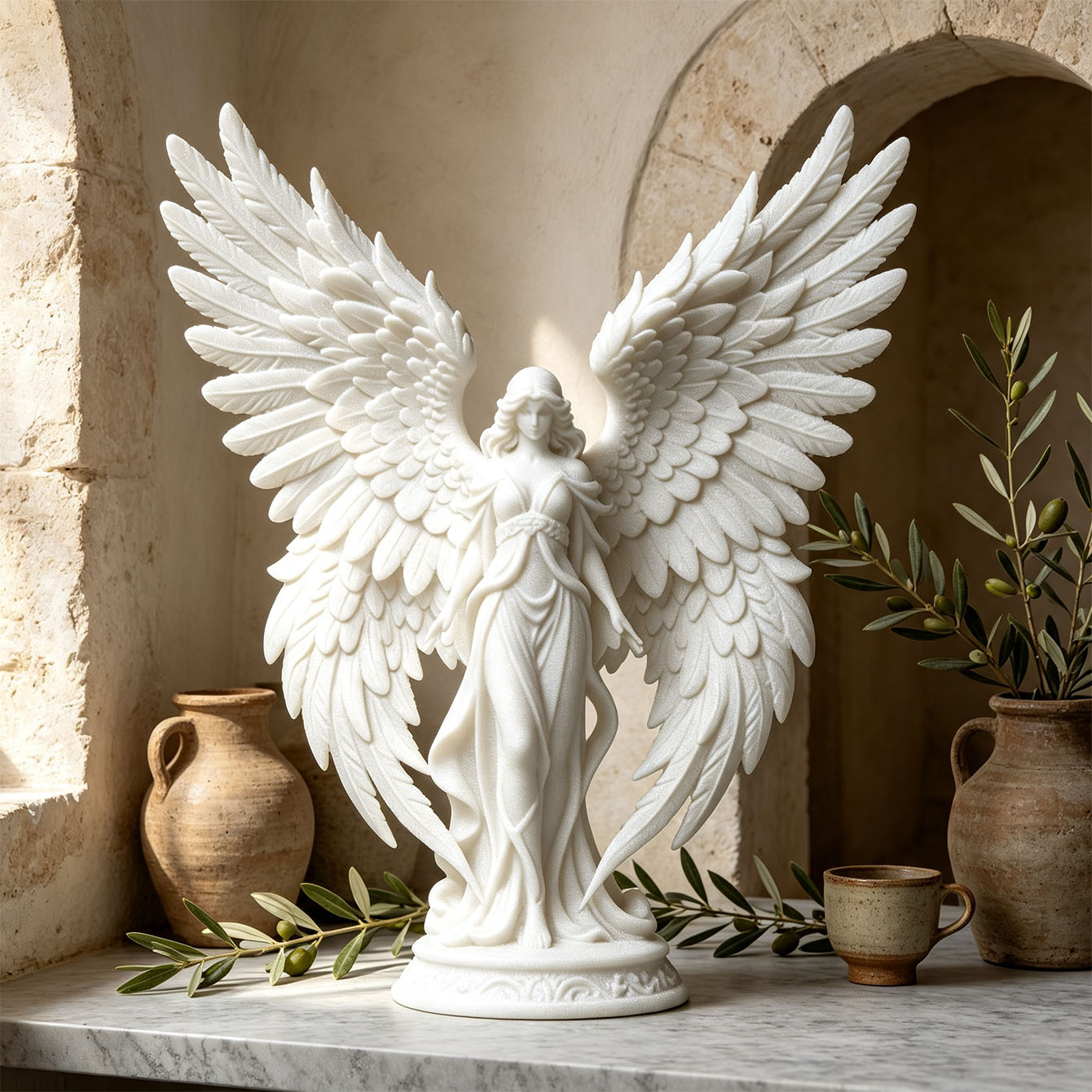 Light Luxury 3D Printed Angel  - 3D Printing App ulasan dan harga