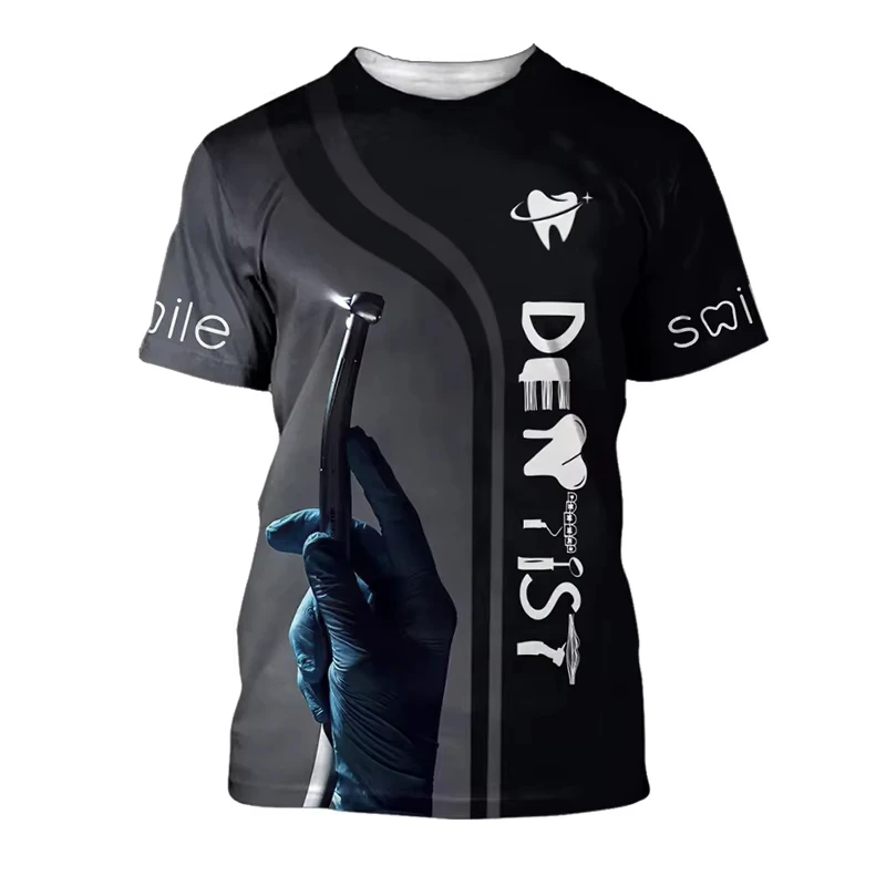 2026 New Men's T-Shirt Tooth 3 - 3D Printing Tooth ulasan dan harga