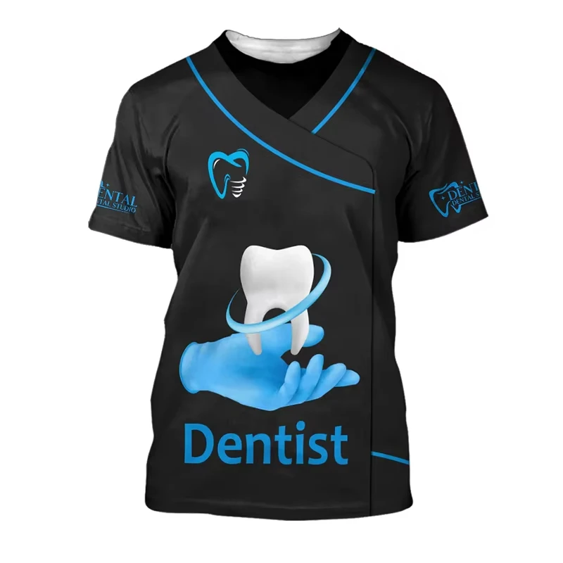 2026 New Men's T-Shirt Tooth 3 - 3D Printing Tooth ulasan dan harga