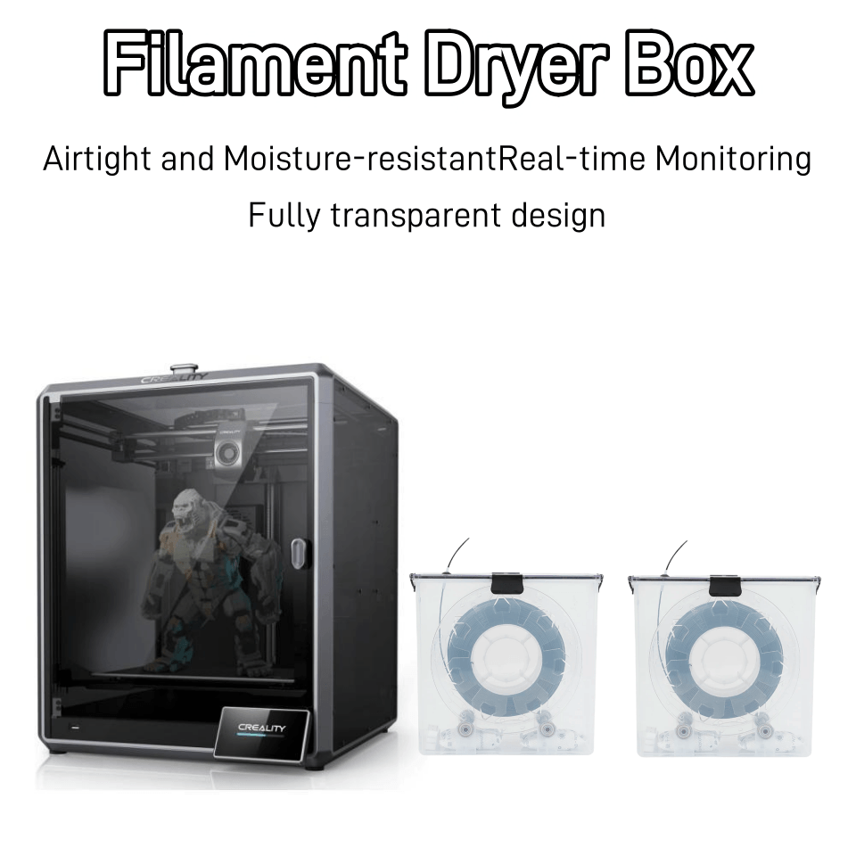 BEGRINT 3D Printer Filament Dr - 3D Printing Deck Box ulasan dan harga