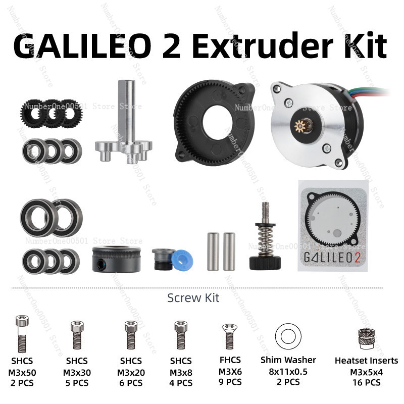 Mellow LDO Galileo 2 Extruder  - 3D Printer Extruder ulasan dan harga