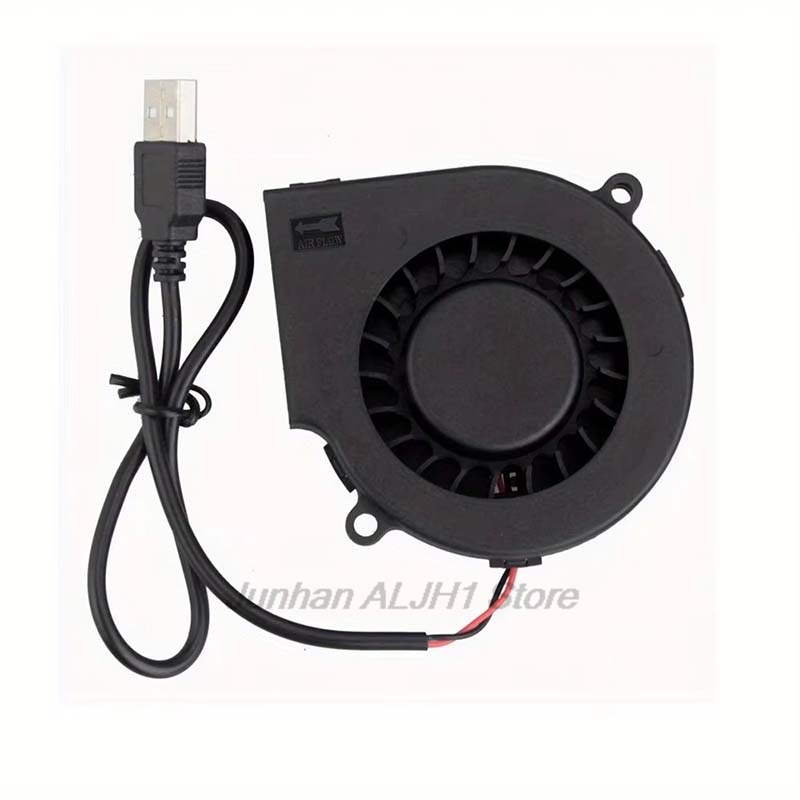 1/2/5pcs 75mm USB Fan Cooling  - 3D Printer Extruder ulasan dan harga